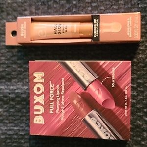 New Buxom Full Force Dolly Dreamer Plumping Lipstick w/free  e.l.f halo glow